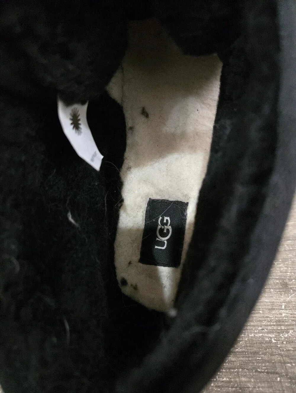 UGG Neumel Quickclick Chukka Black Men's Boots Size 12 S/N 1130720
